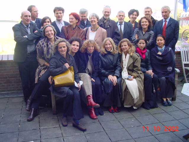 Founders of INCCA, October 2002