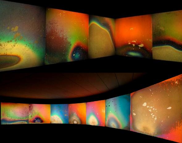 Gustav Metzger's Liquid Crystal Environment