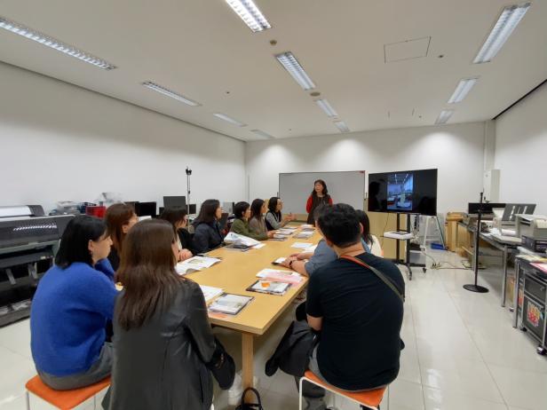 INCCA Korea's visit to the 21st Century Museum of Contemporary Art