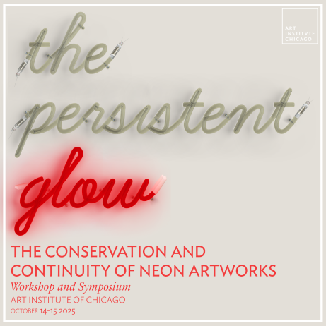 Invitation for The Persistent Glow: The Conservation and Continuity of Neon Artworks