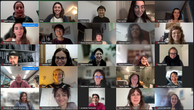 Screenshot of INCCA Student Café pt.6: Time-Based Media