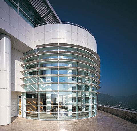 Exterior of the Getty Conservation Institute