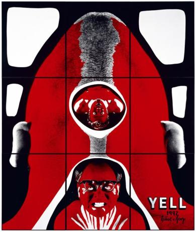 Gilbert & George, Yell, 1992 | collection Kröller-Müller Museum