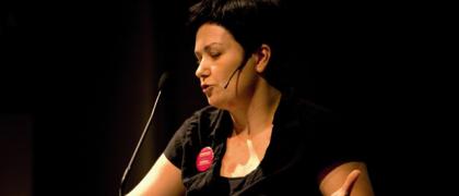 Nicole Delissen speaking at Contemporary Art: Who Cares? Nicole Delissen speaking at Contemporary Art: Who Cares?