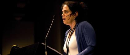 Vivian van Saaze speaking at Contemporary Art: Who Cares? Vivian van Saaze speaking at Contemporary Art: Who Cares?